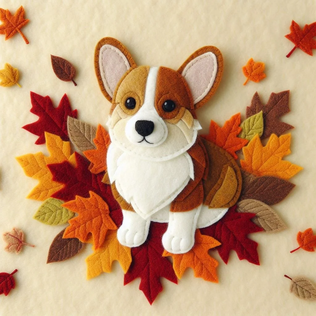 Corgi Blank Card