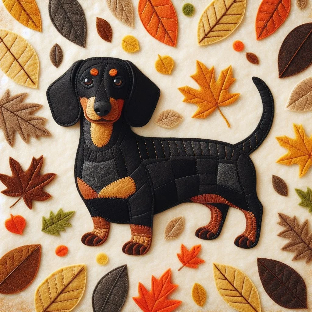 Dachshund Blank Card