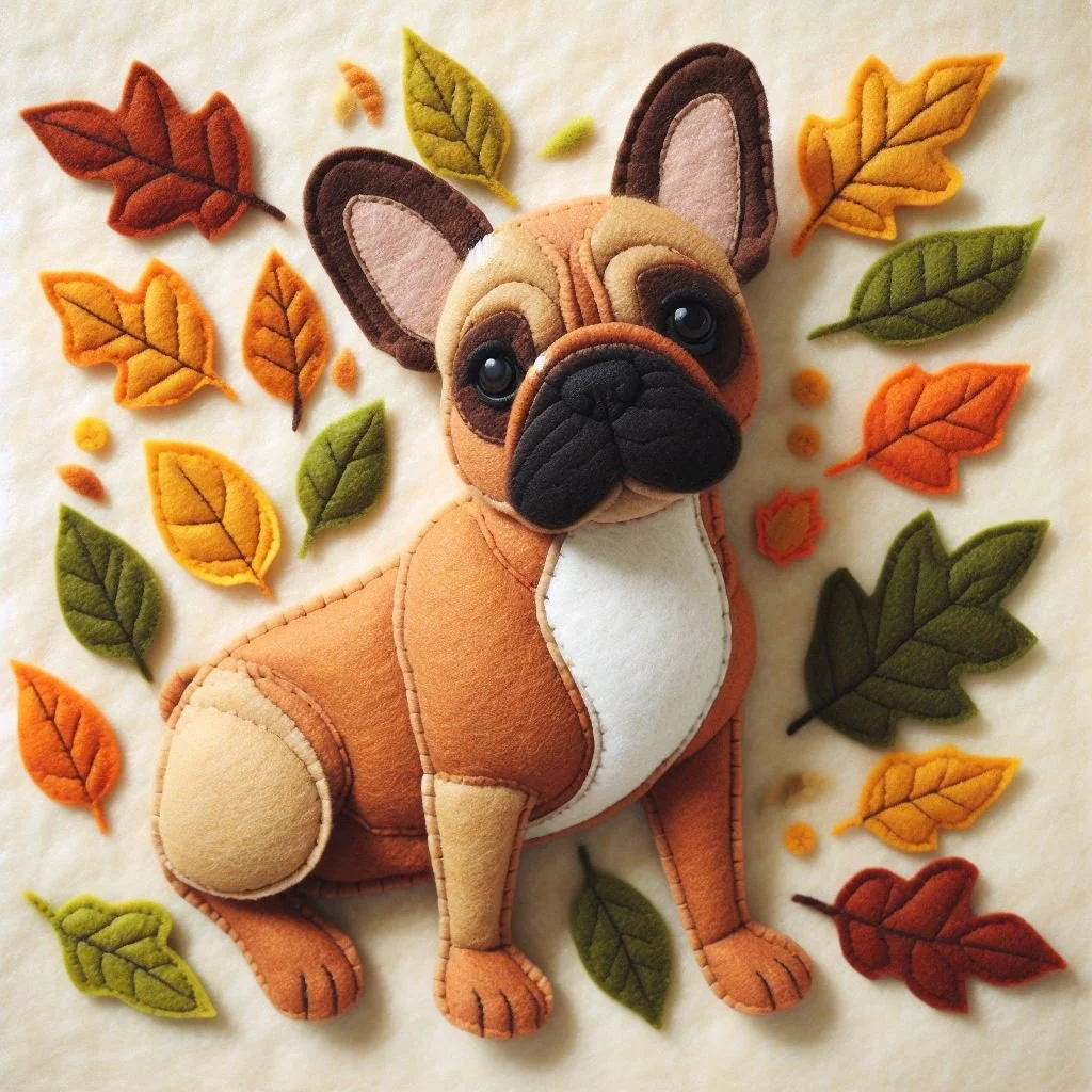 French Bulldog Blank Card