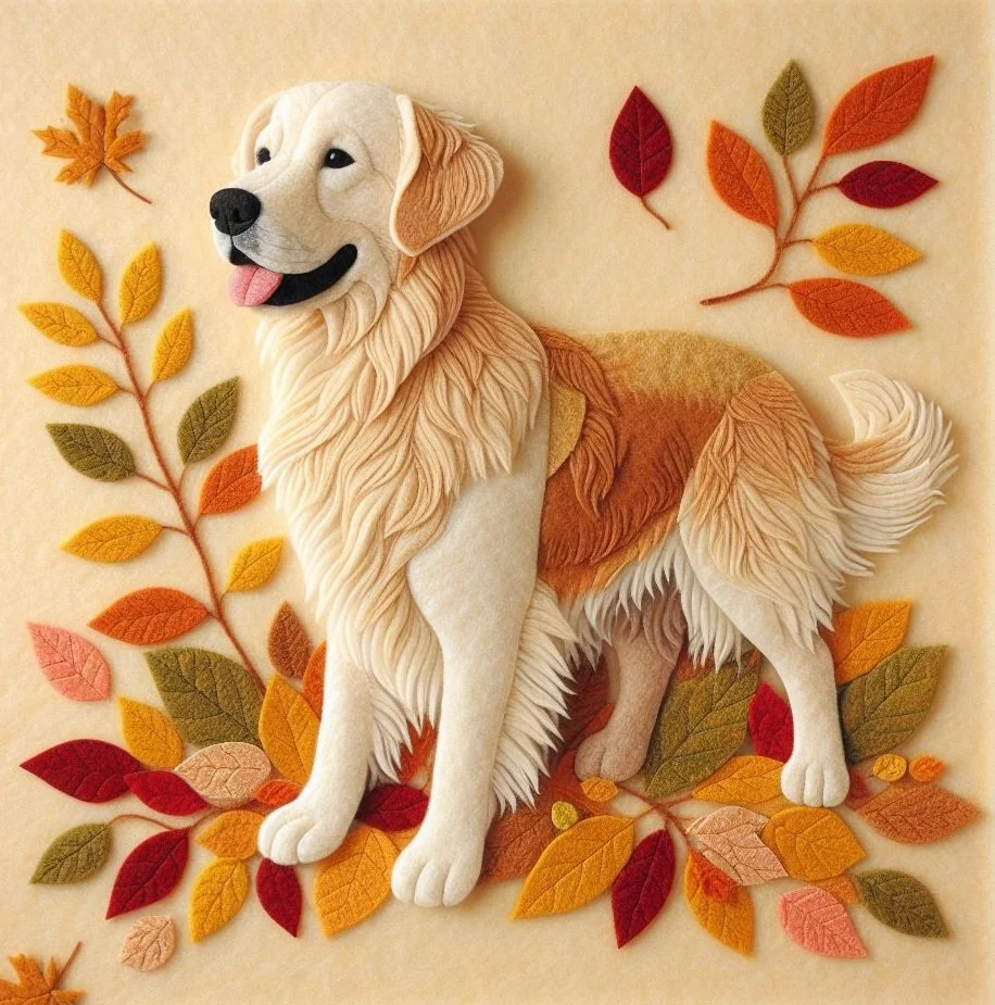 Golden Retriever Blank Card