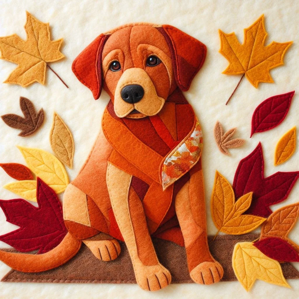 Fox Red Lab Blank Card