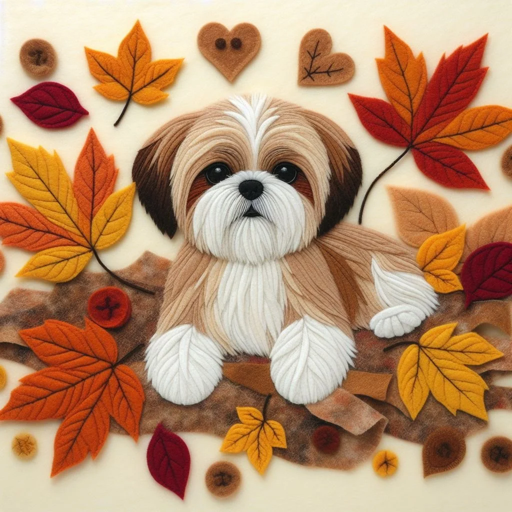 Shih Tzu Blank Card