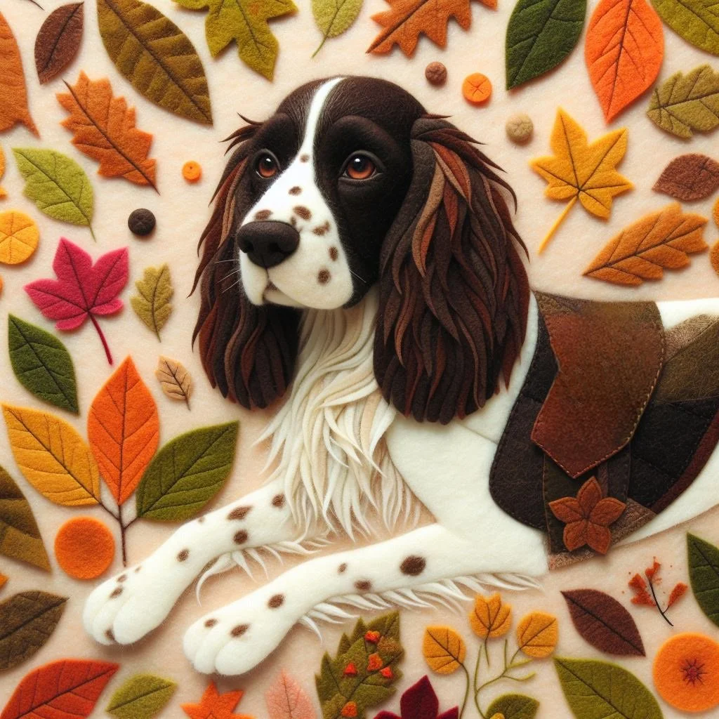 Springer Spaniel Blank Card