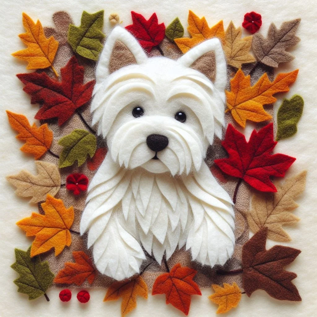 West Highland Terrier Blank Card