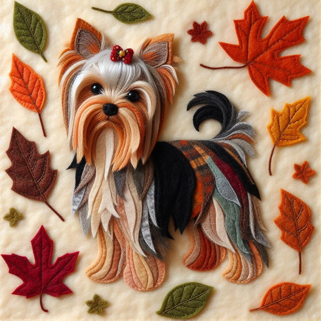 Yorkshire Terrier Blank Card