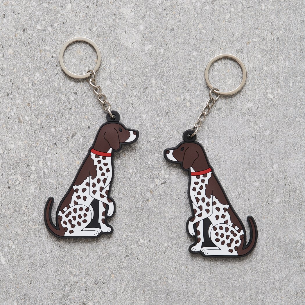 German Pointer Keyring