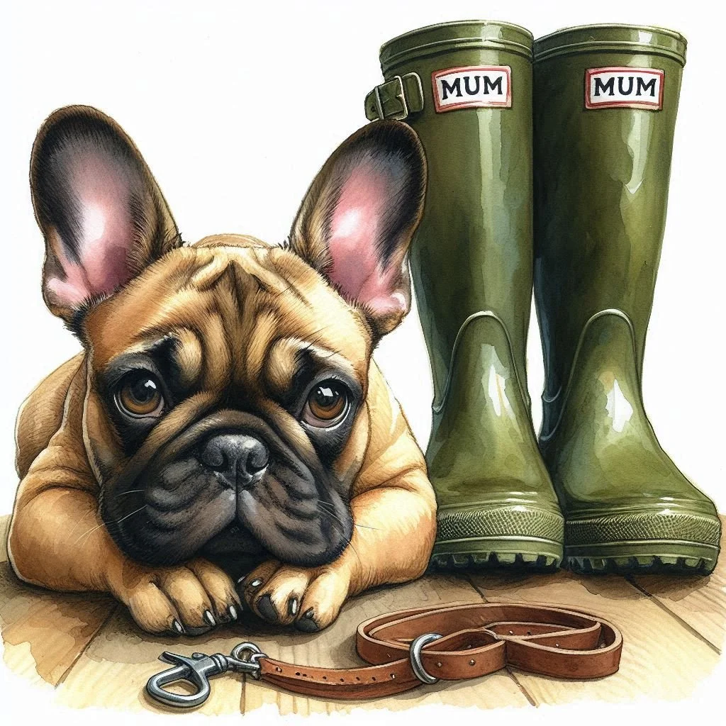 Frenchie Mothers Day Cards