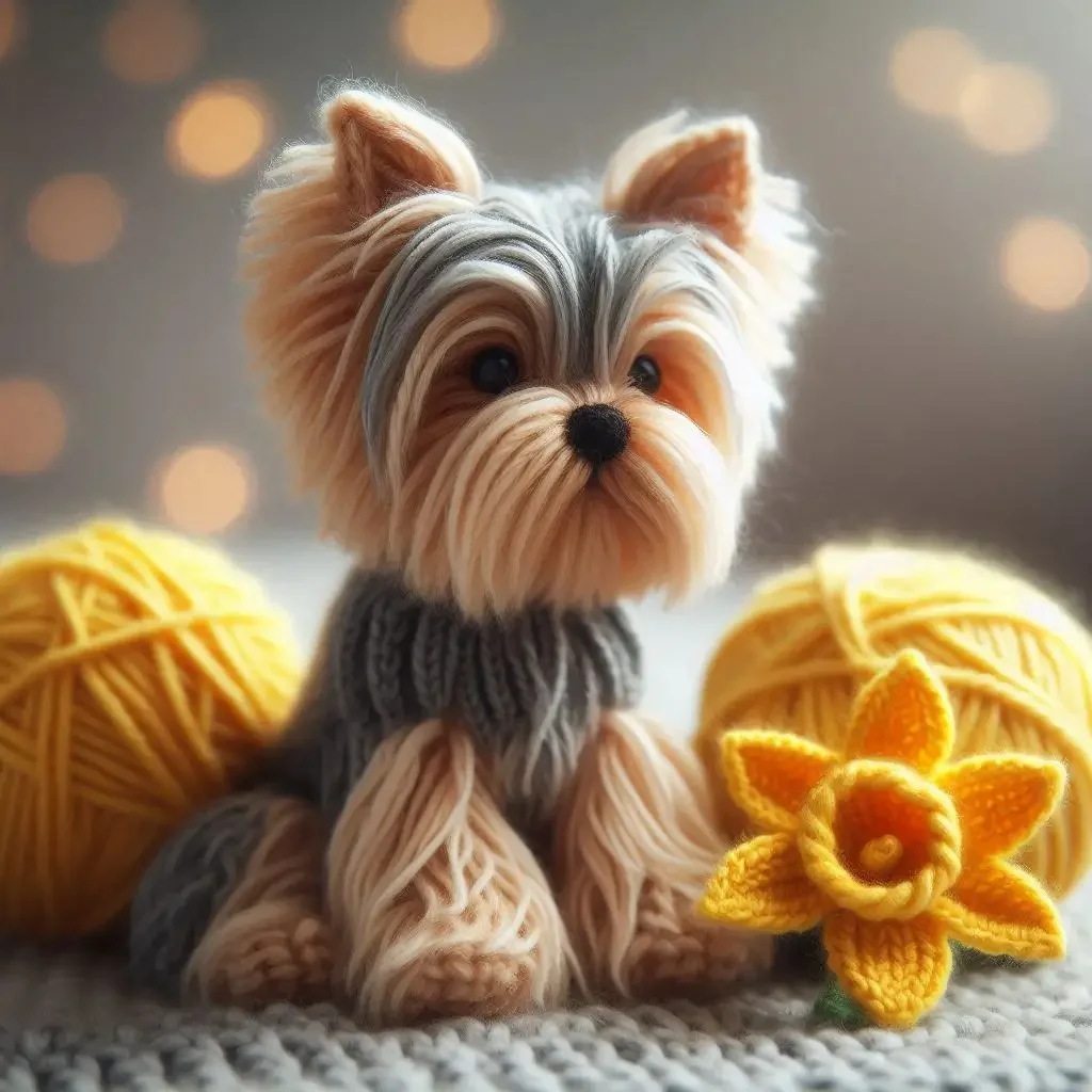 Yorkshire Terrier Mothers Day Card