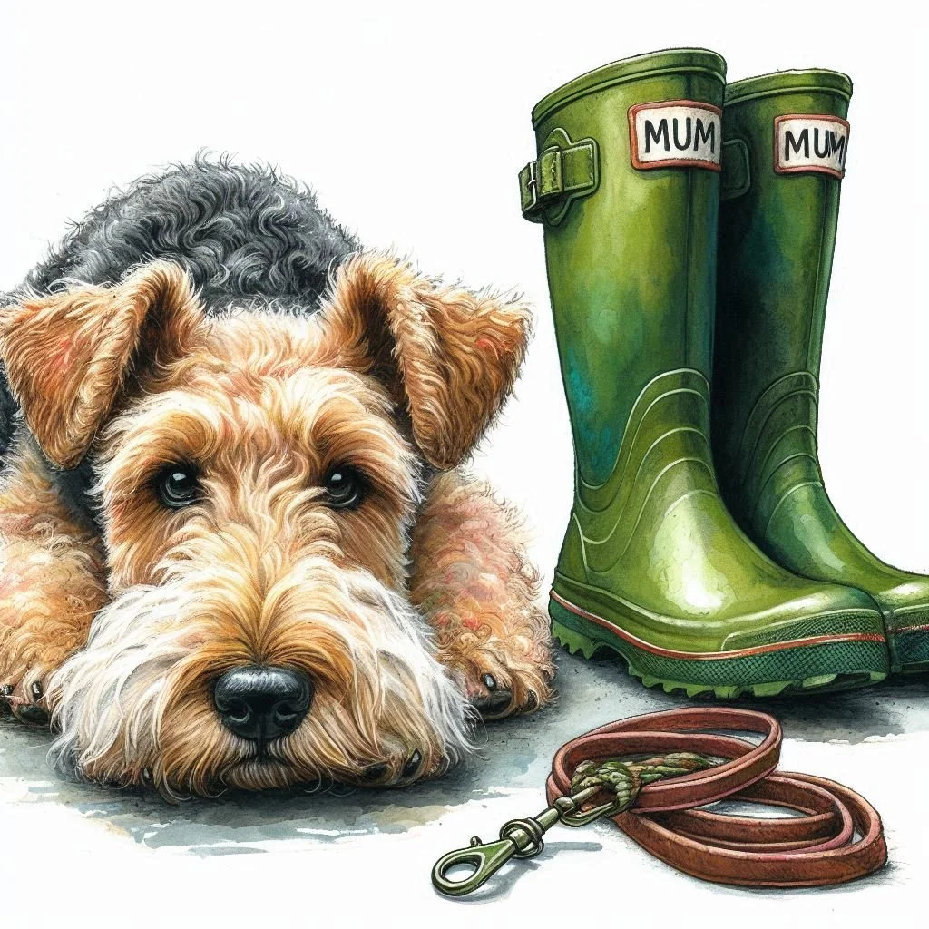 Dog Mothering Sunday Card