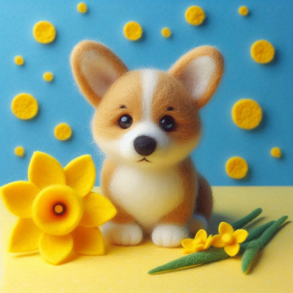 Corgi Birthday Card