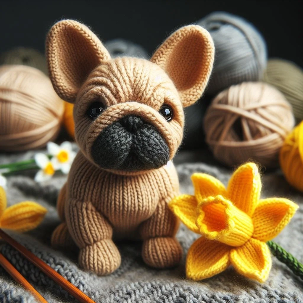 Frenchie Mothering Sunday Card