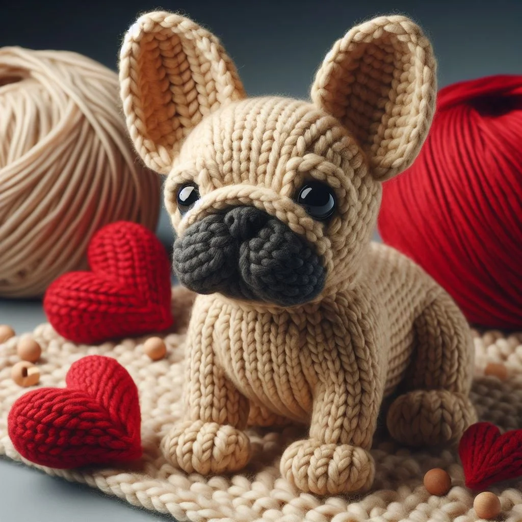 French Bulldog Valentines Card