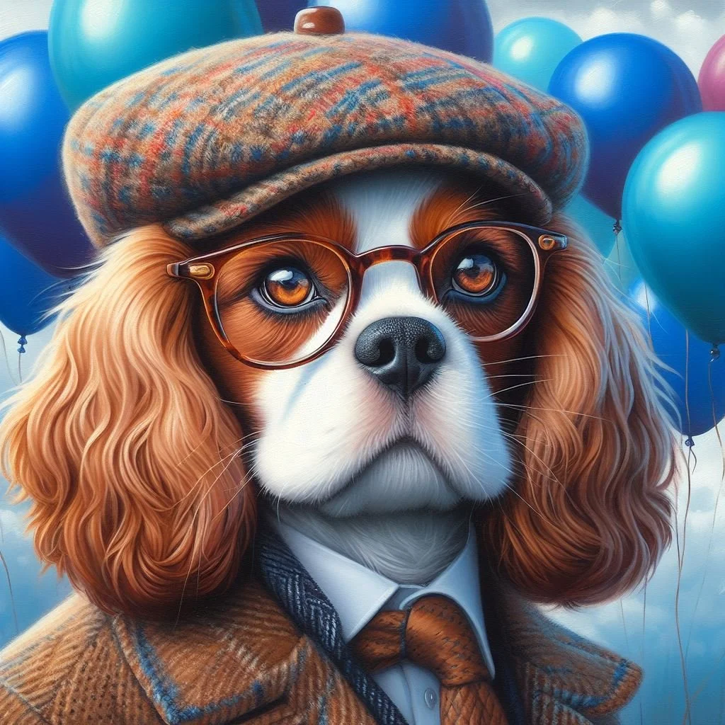 Cavalier with cap card