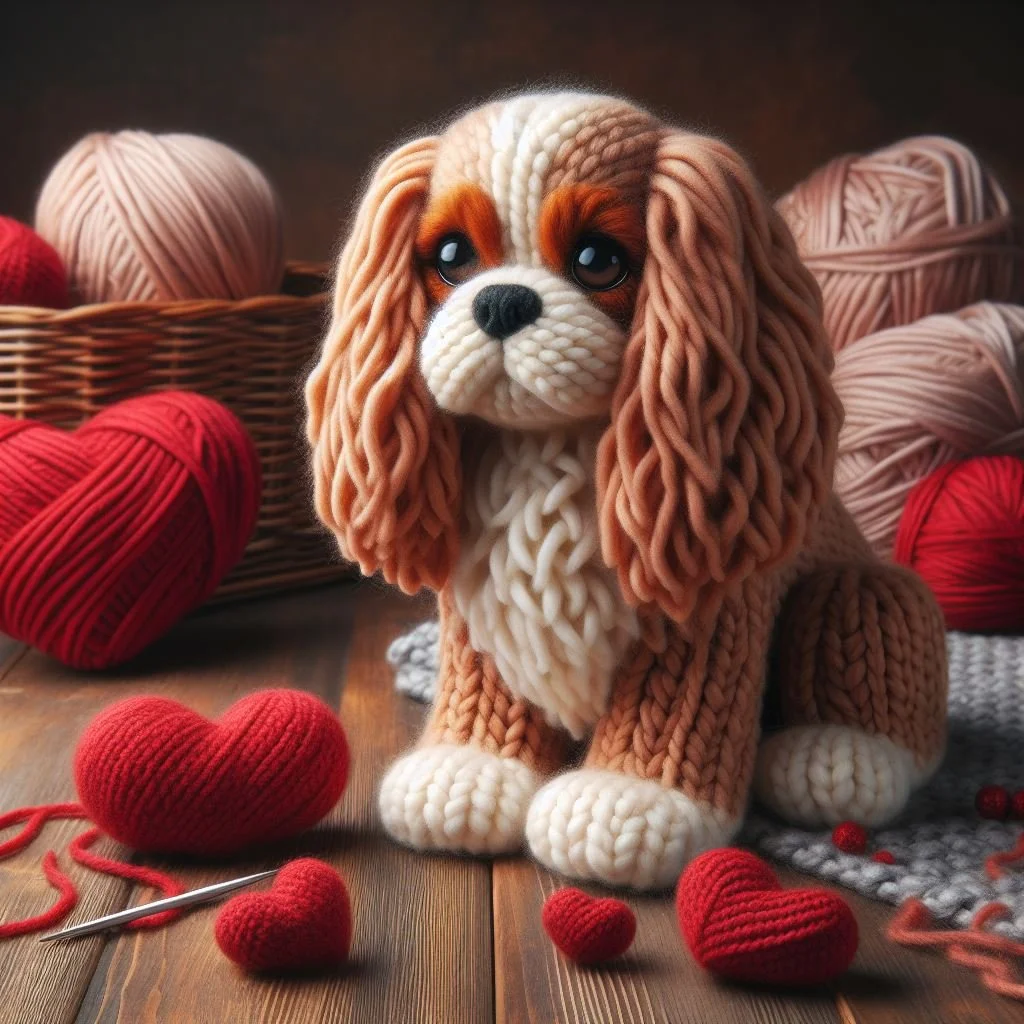 King Charles Cavalier Valentines Card