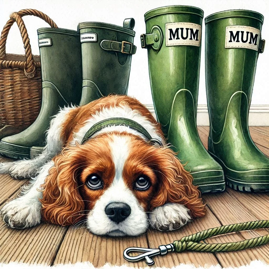 Cavalier Mothers Day Card