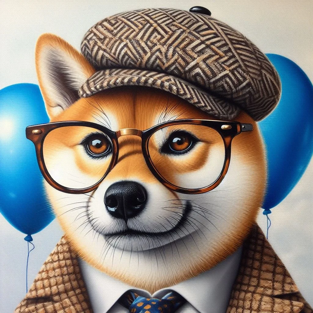 Shiba Inu fathers day card