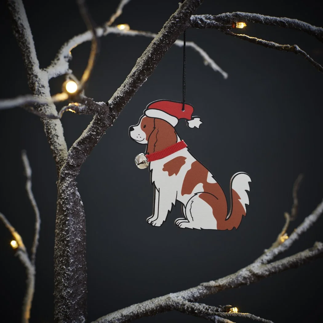King Charles Cavalier Christmas Decoration