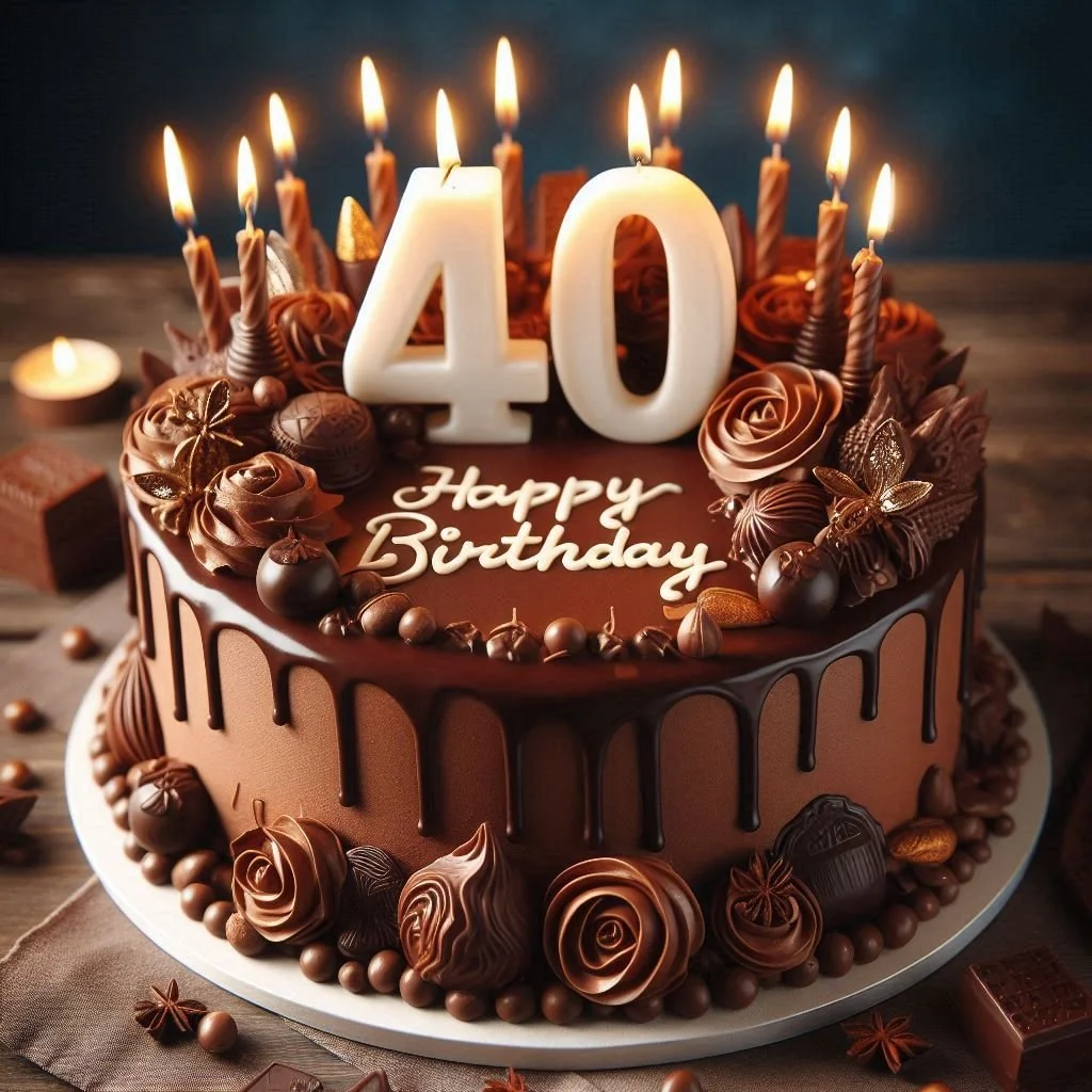 40th Birthday Card