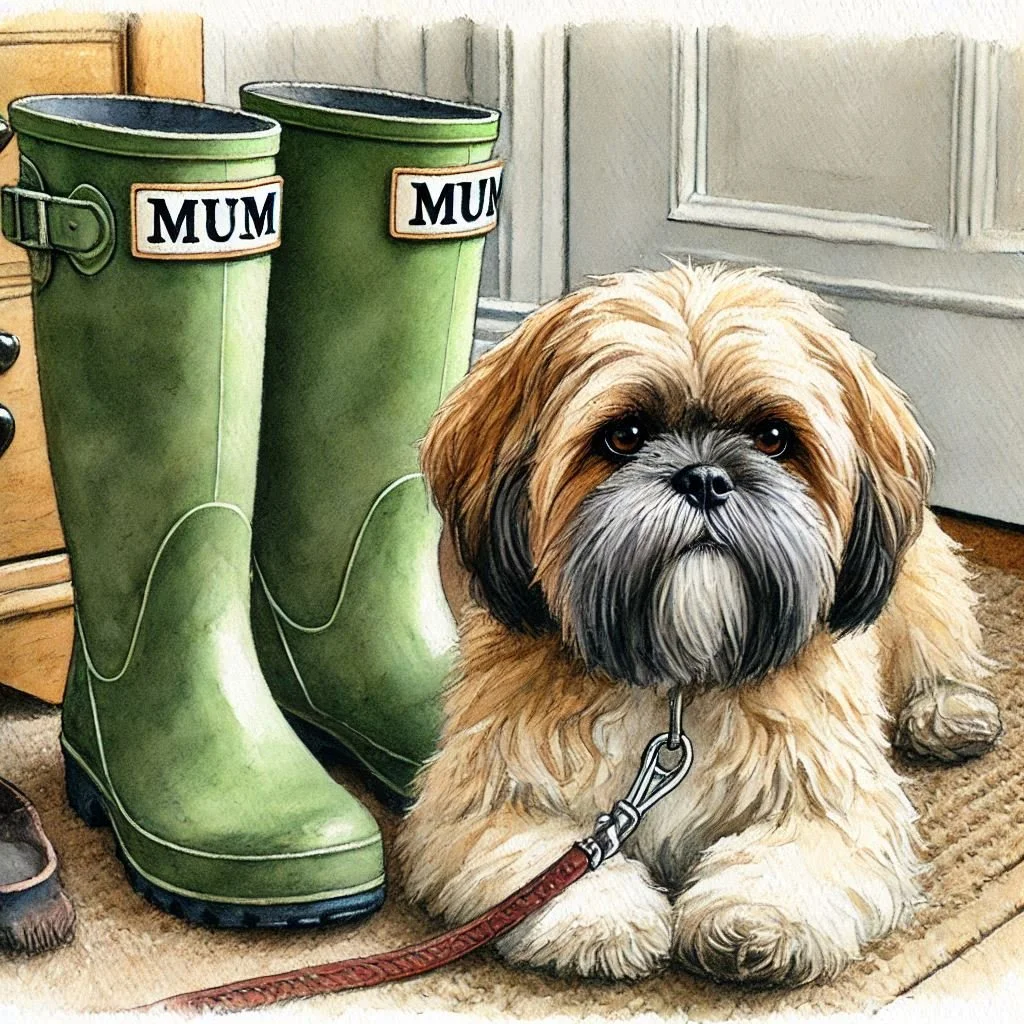 Shih Tzu Mothers Day Card