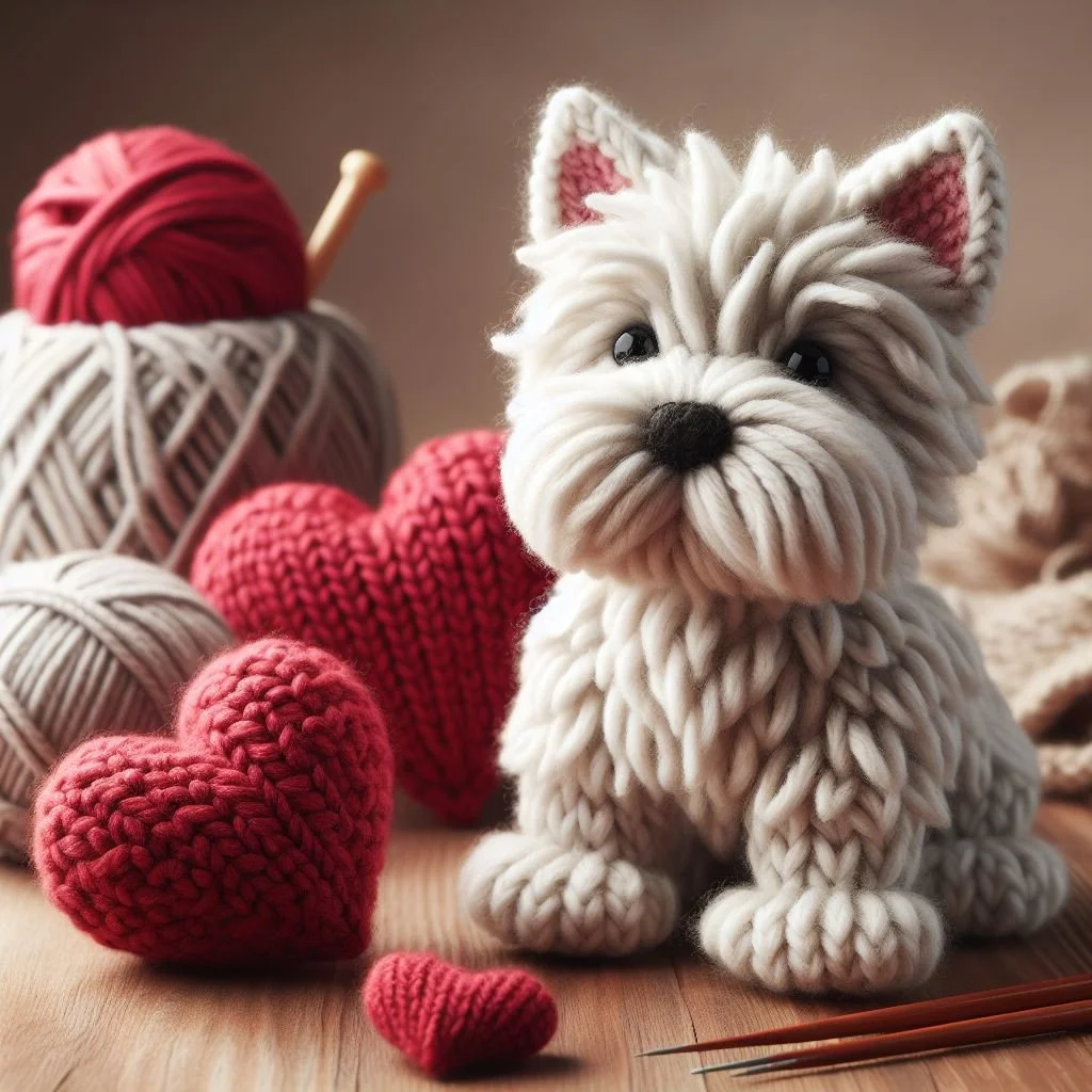 West Highland Terrier Valentine Card