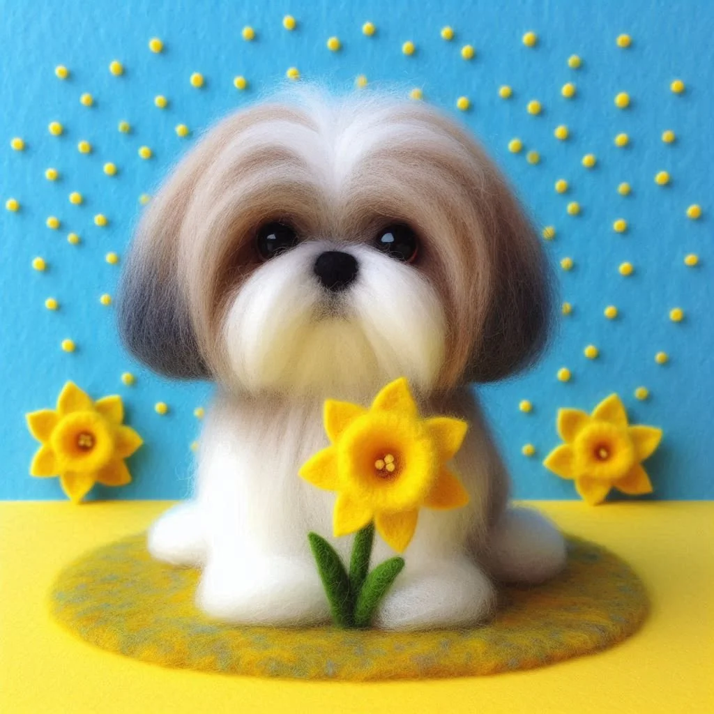 Shih Tzu Birthday Card