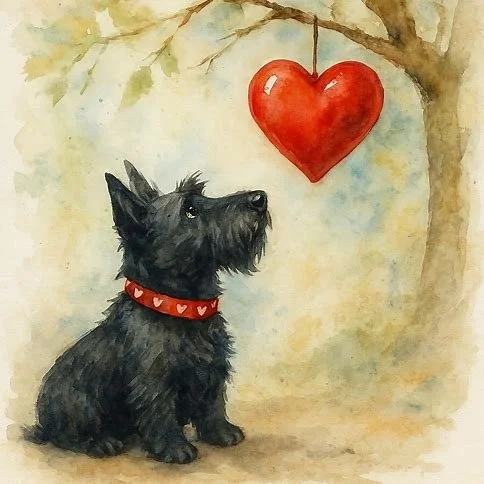 Scottie Valentine Card