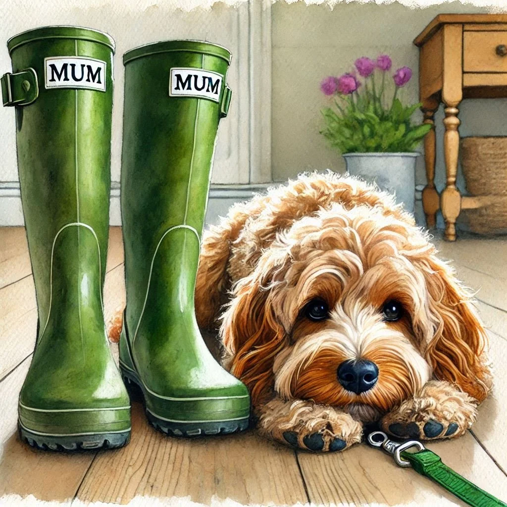 Cockapoo Mothers Day Card