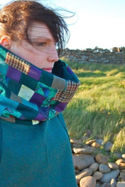 Patchwork Poncho - Sold
