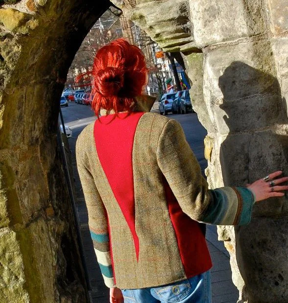 Tweed patchwork Jacket - Sold