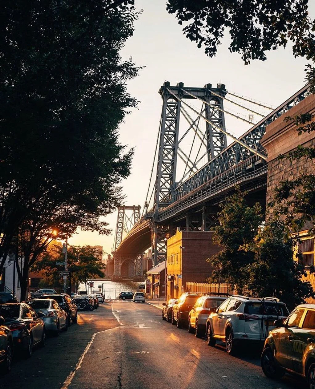Cheers to the weekend! However you spend it, keep it rare. 🥂 
*
*
*
#findwhatsrare #weekendvibes #newyorkphotography #williamsburg #sunset #goldenhour #streetphotography
