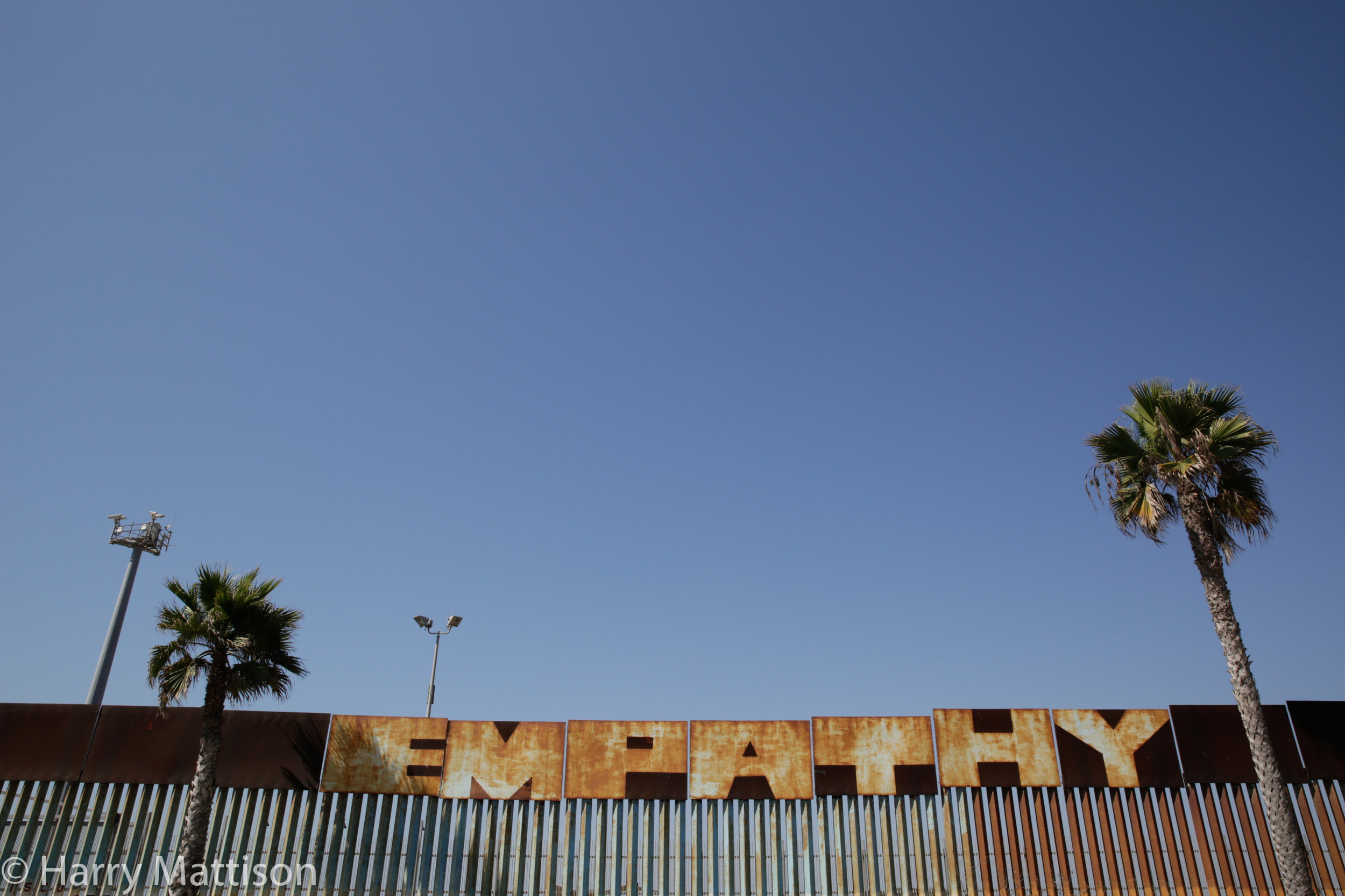 Mexican side of the fence, Tijuana.