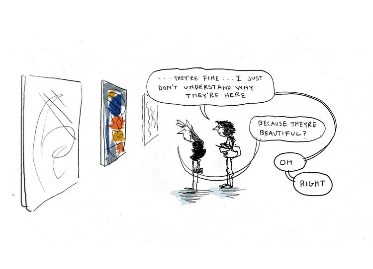 Cartooning at the Whitney