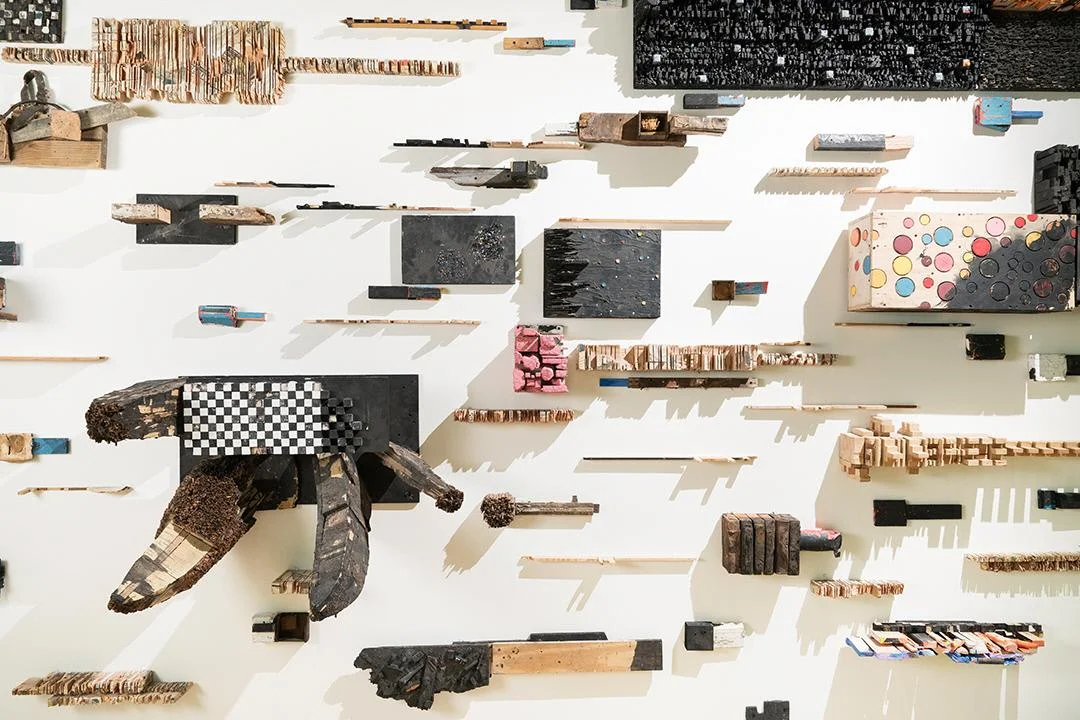 Leonard Drew, Number 184T ( detail), 2017. Courtesy of Crystal Bridges Museum of American Art, Bentonville, Arkansas.