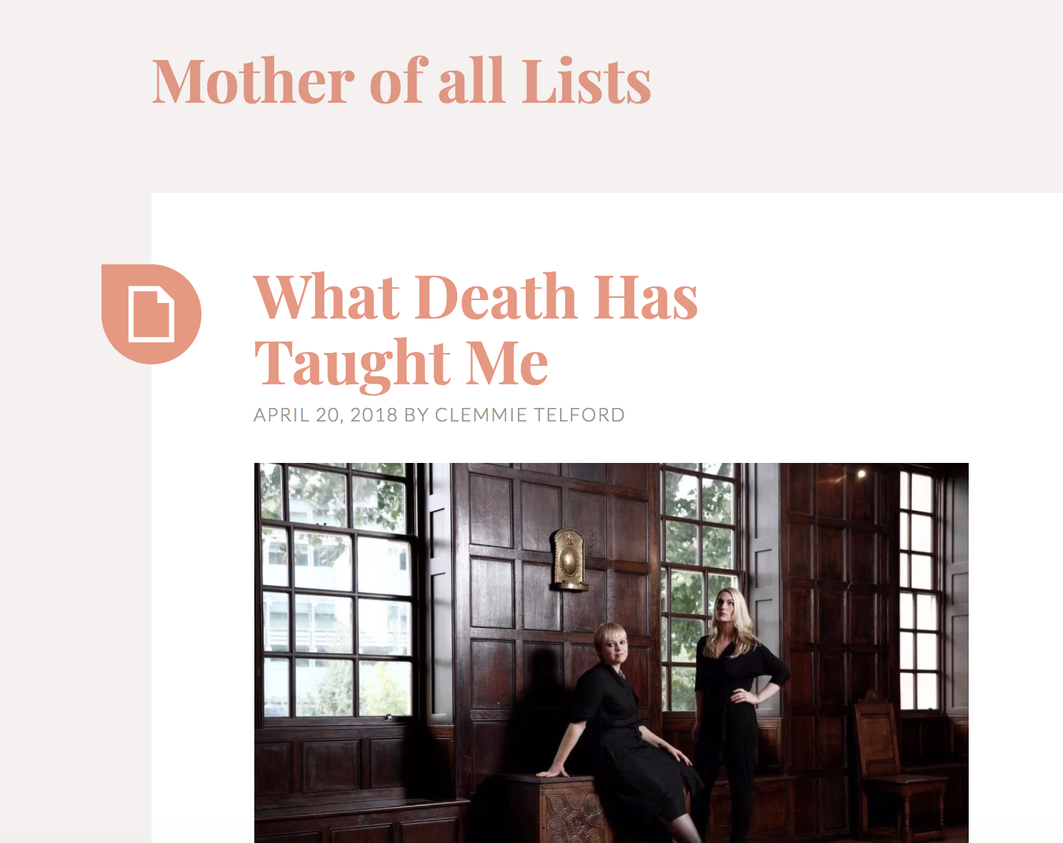 Mother of all Lists