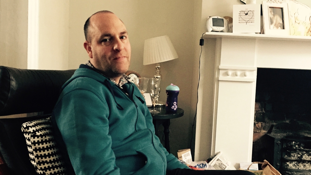 Jon Underwood, at his home in Hackney, London