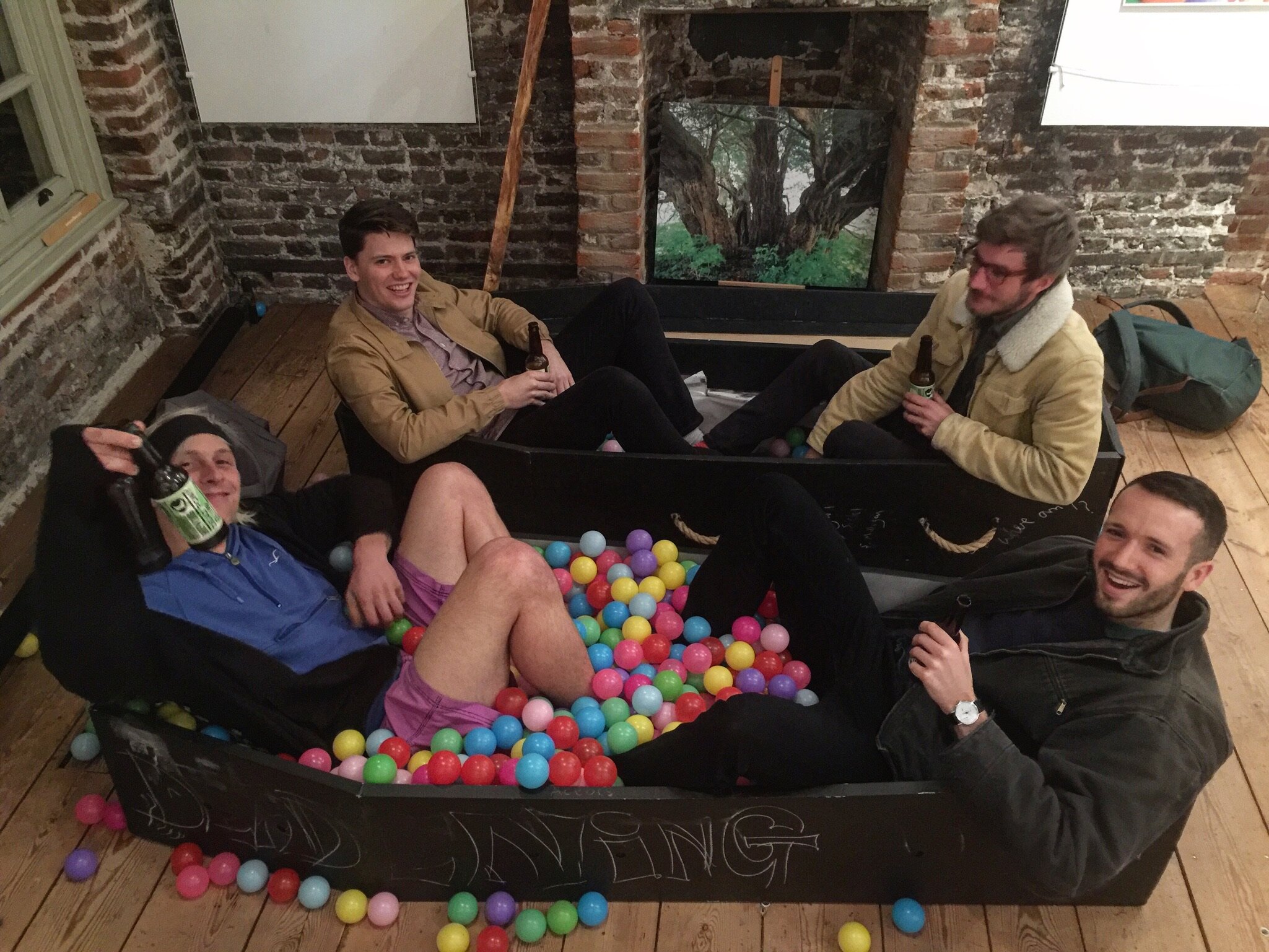 Coffin ballpit