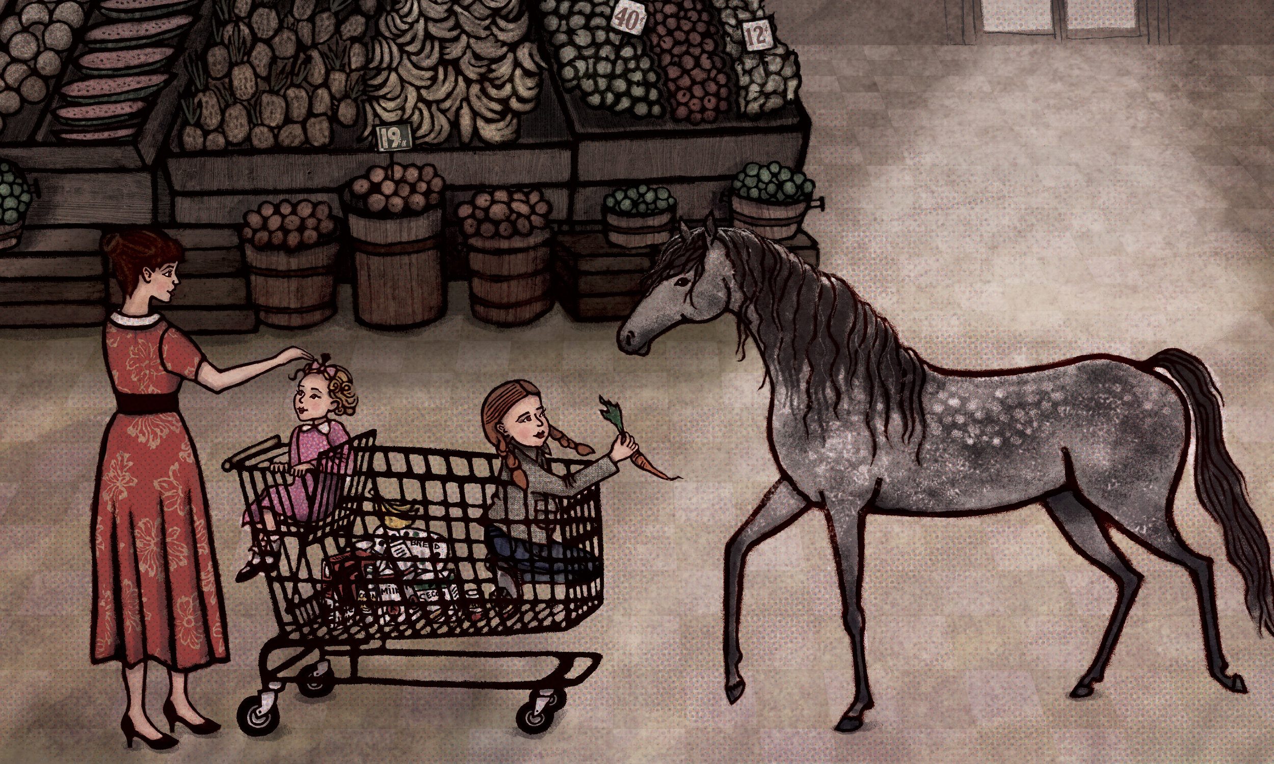 GALAXY AT THE GROCERY