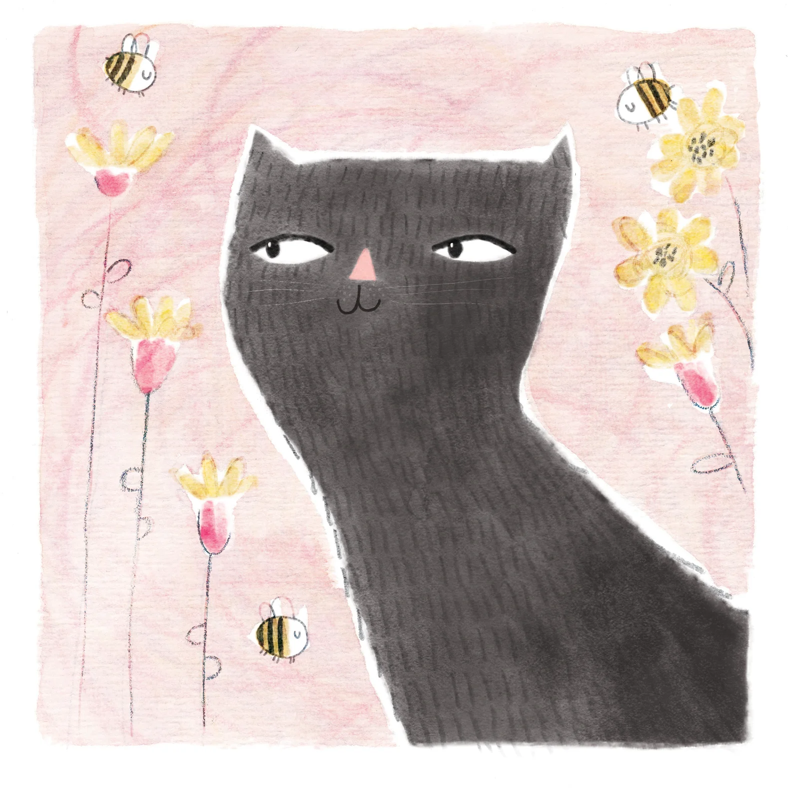 BEES & BLACK CAT