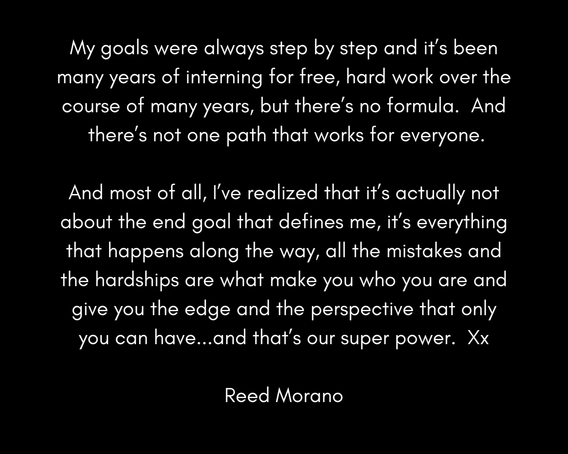 I asked some of my favorite creatives to share with you all a quoteadvice either from themselves or that they were given at the beginning of their career that helped them when they felt stuck or were unsure of themselves... 23.PNG