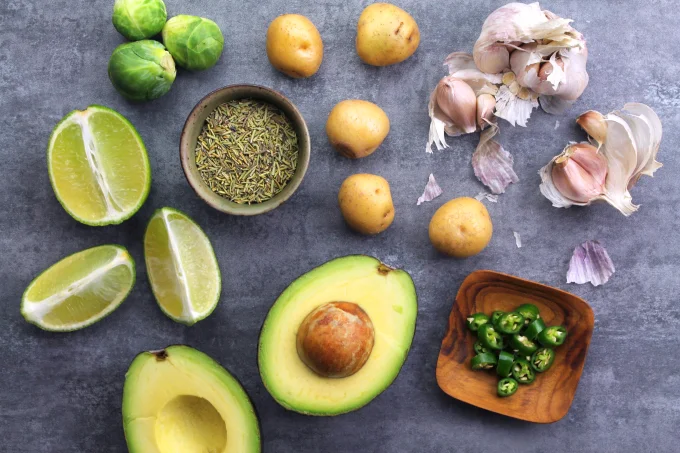 Flavorful ingredients for delicious food