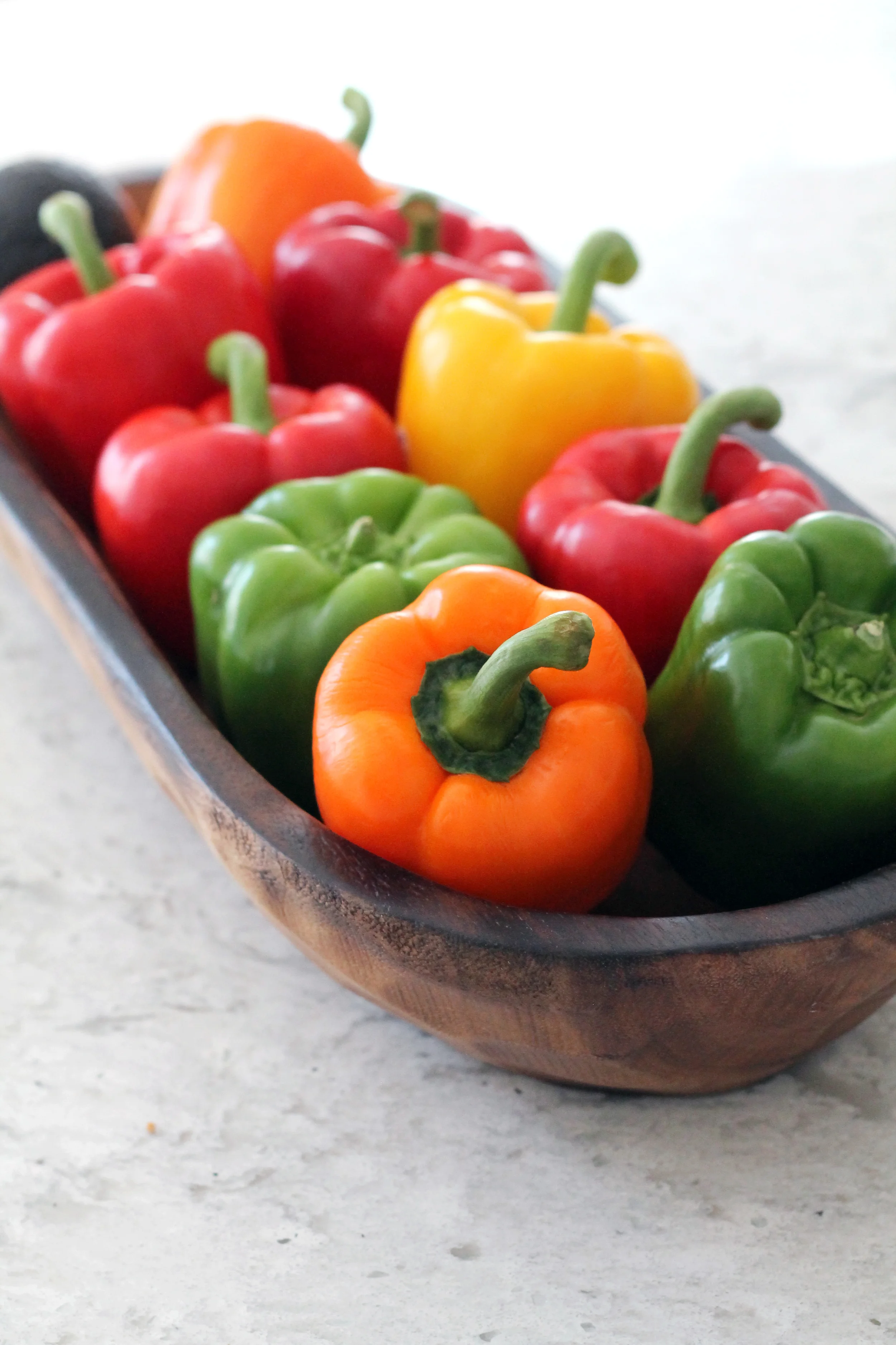 There's always a ton of fresh produce at the Orlando's!