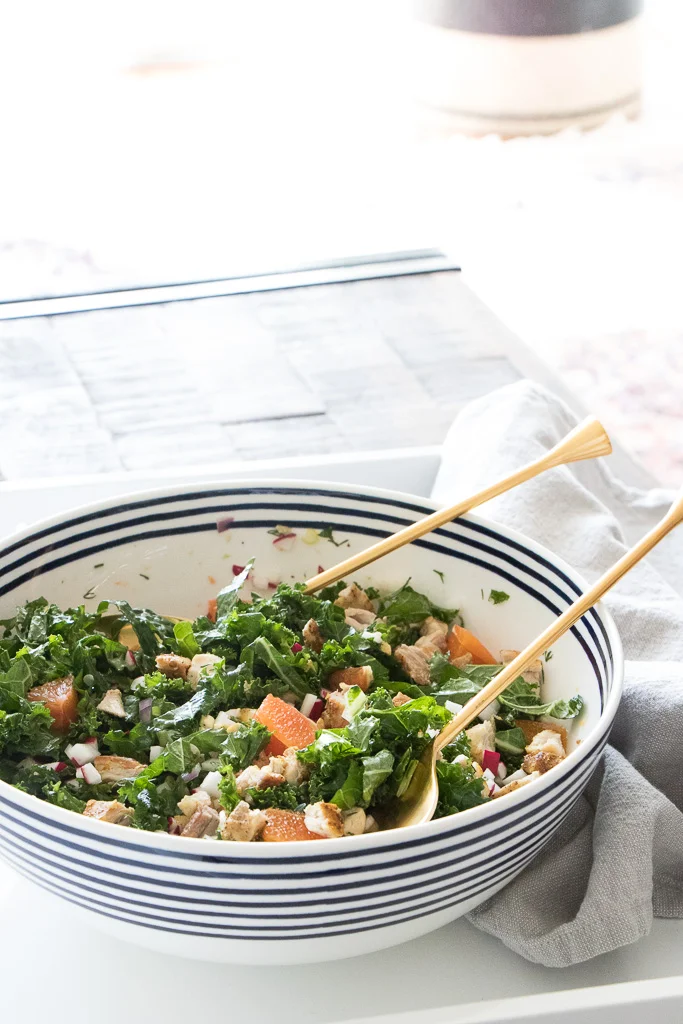 Kale and chicken salad with orange dressing - 2.jpg