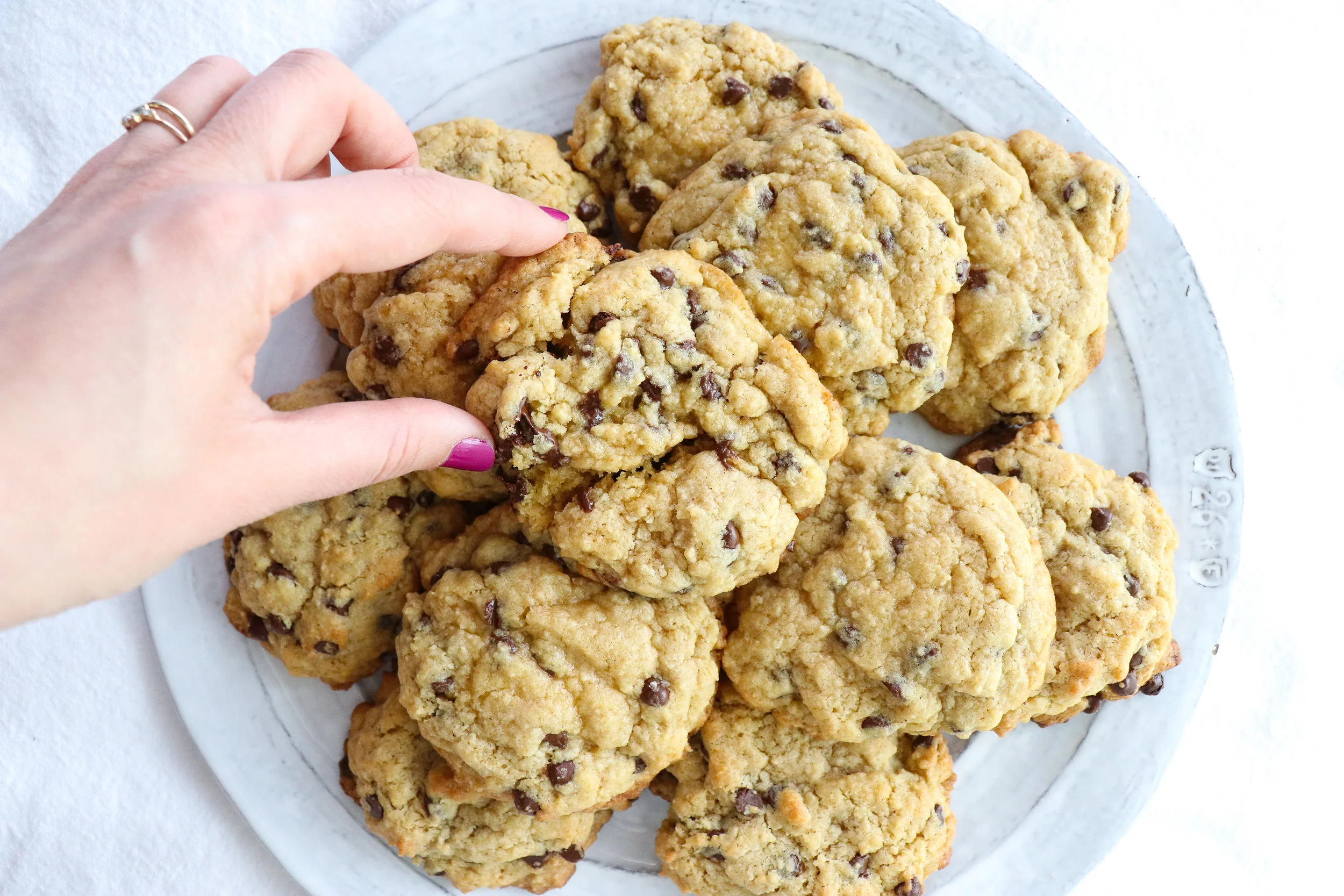 soft and chewy dairy free chocolate chip cookies recipe