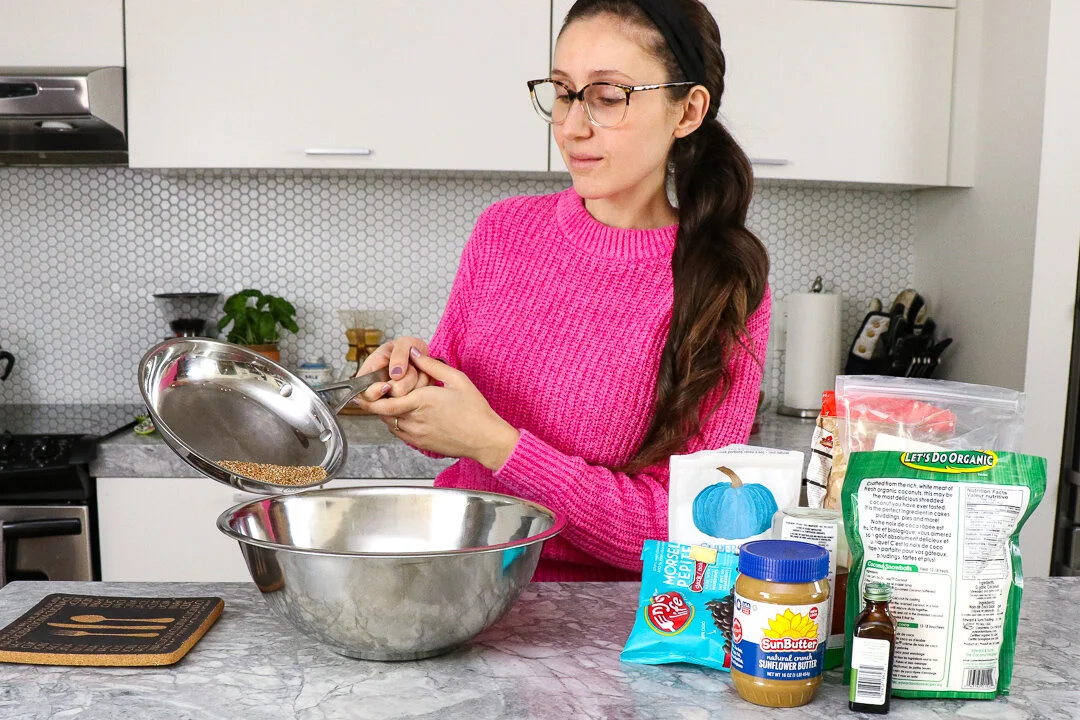 Toasted Quinoa Sunflower Granola