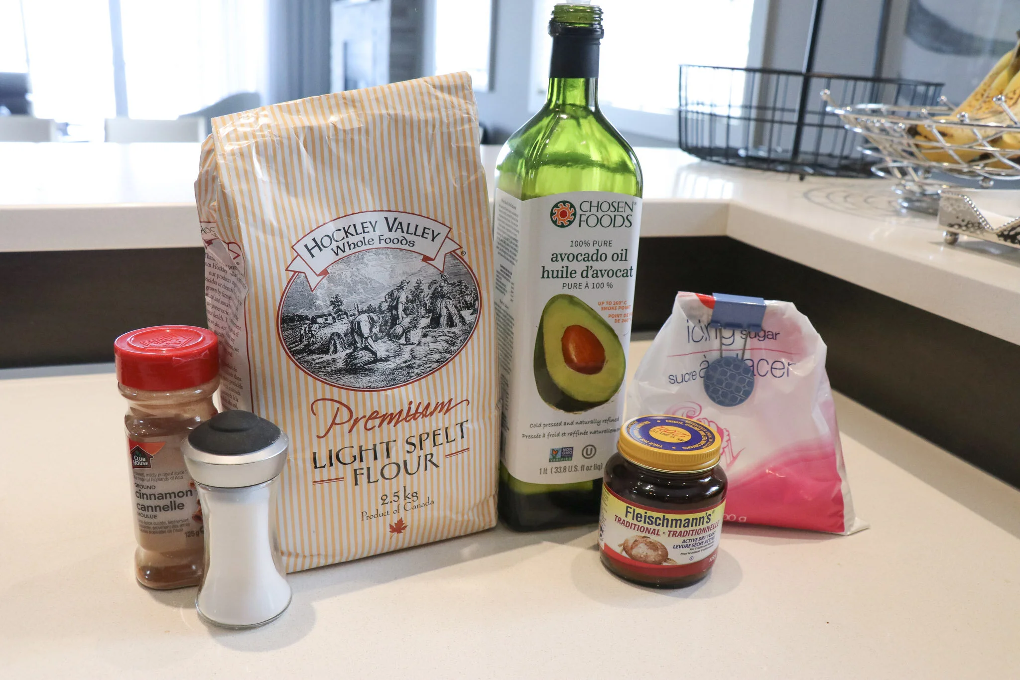 spelt flour mini cinnamon rolls