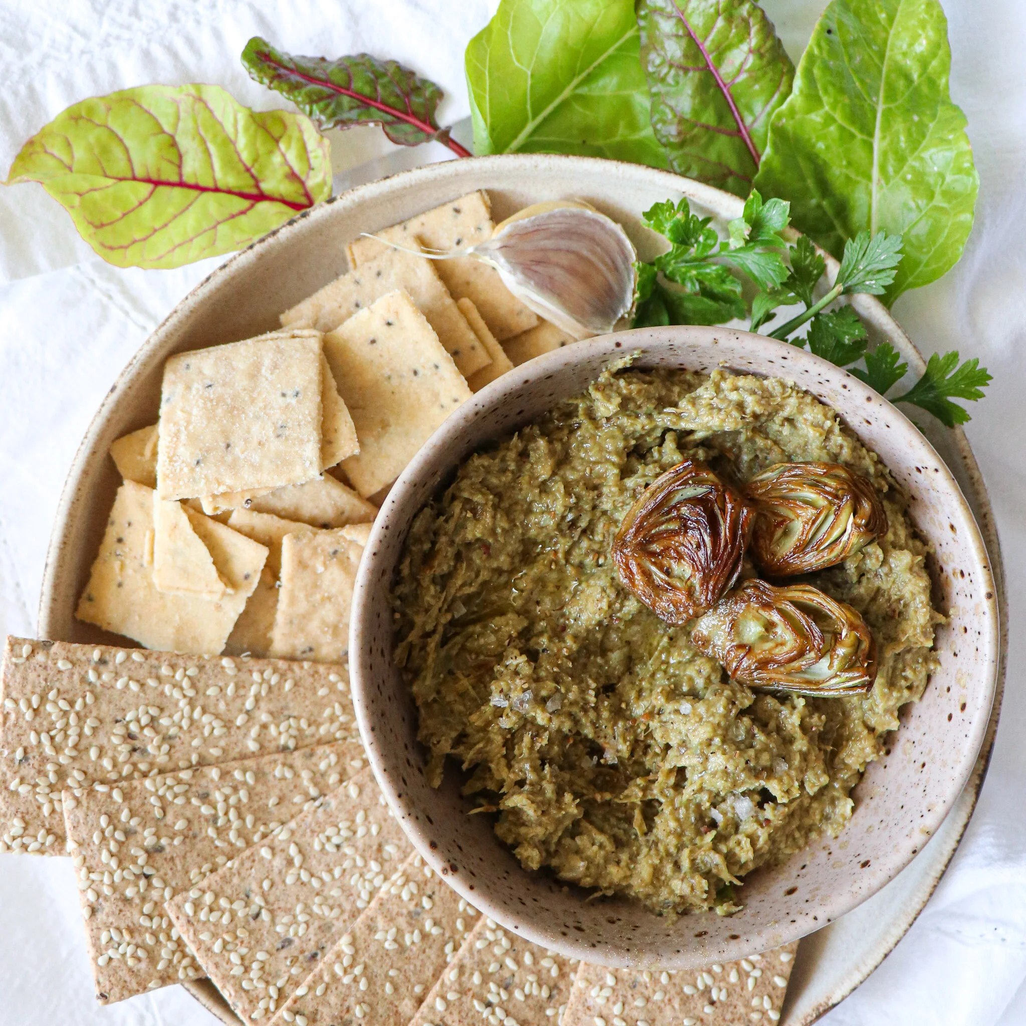 Artichoke Dip (Dairy Free, Nut Free)