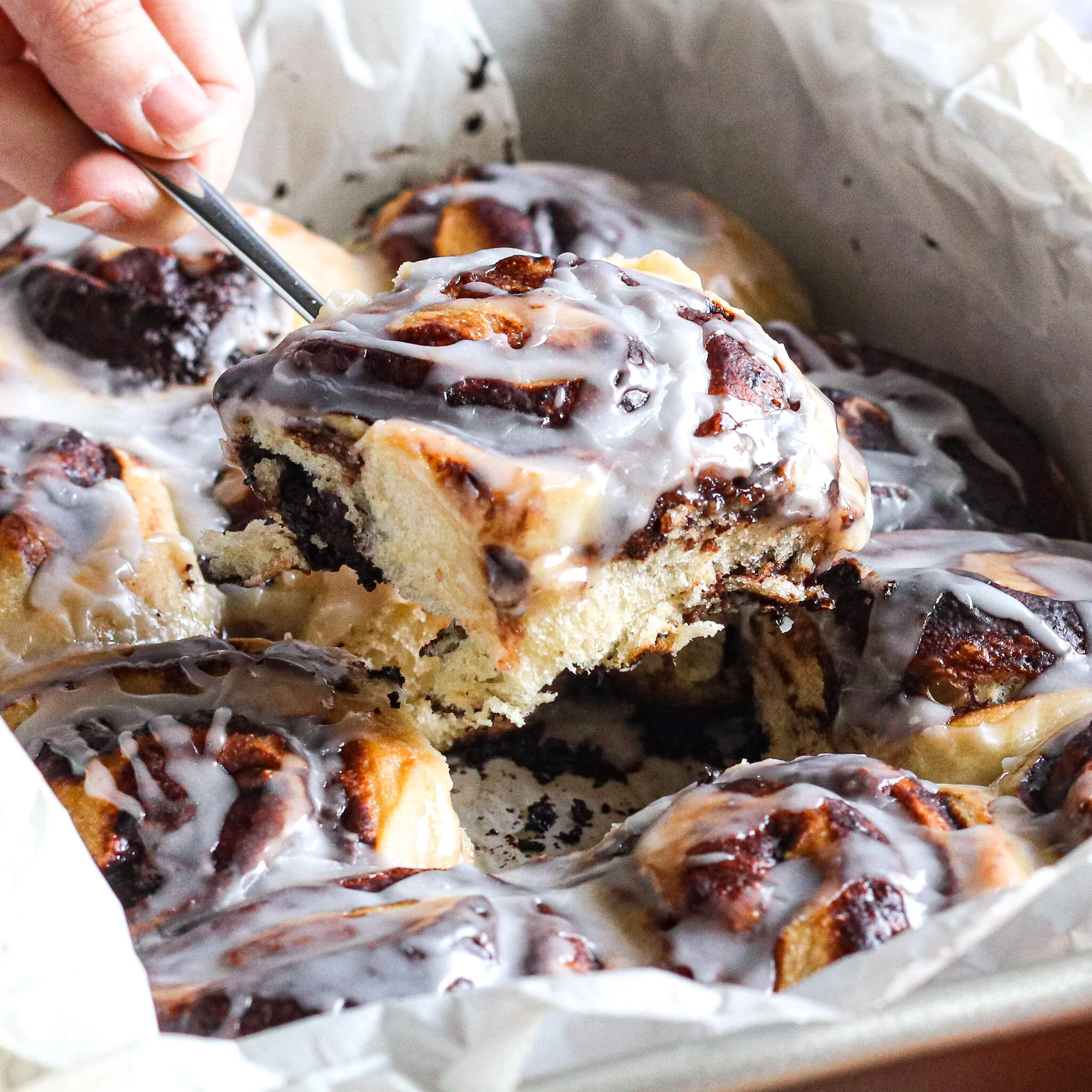 Cocoa Paste Scrolls - Dairy Free, Soy Free, Nut Free, Egg Free
