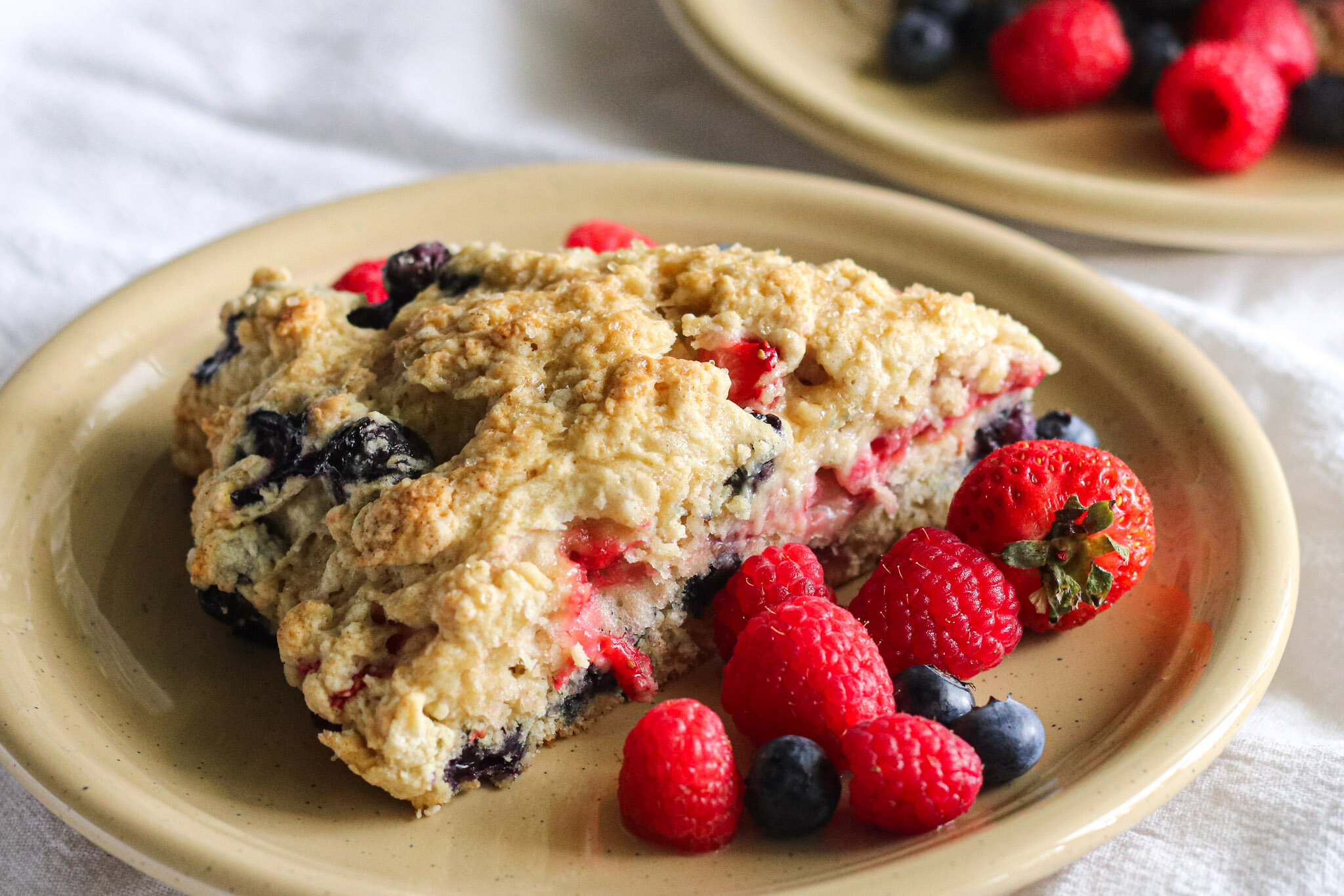No Knead Mixed Berry Scones - Dairy Free, Egg Free — Everyday Allergen-Free
