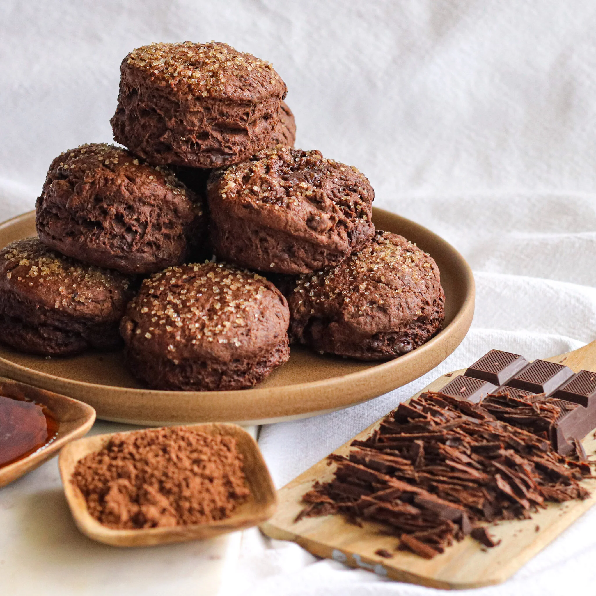Double Chocolate Scones - Dairy Free, Egg Free