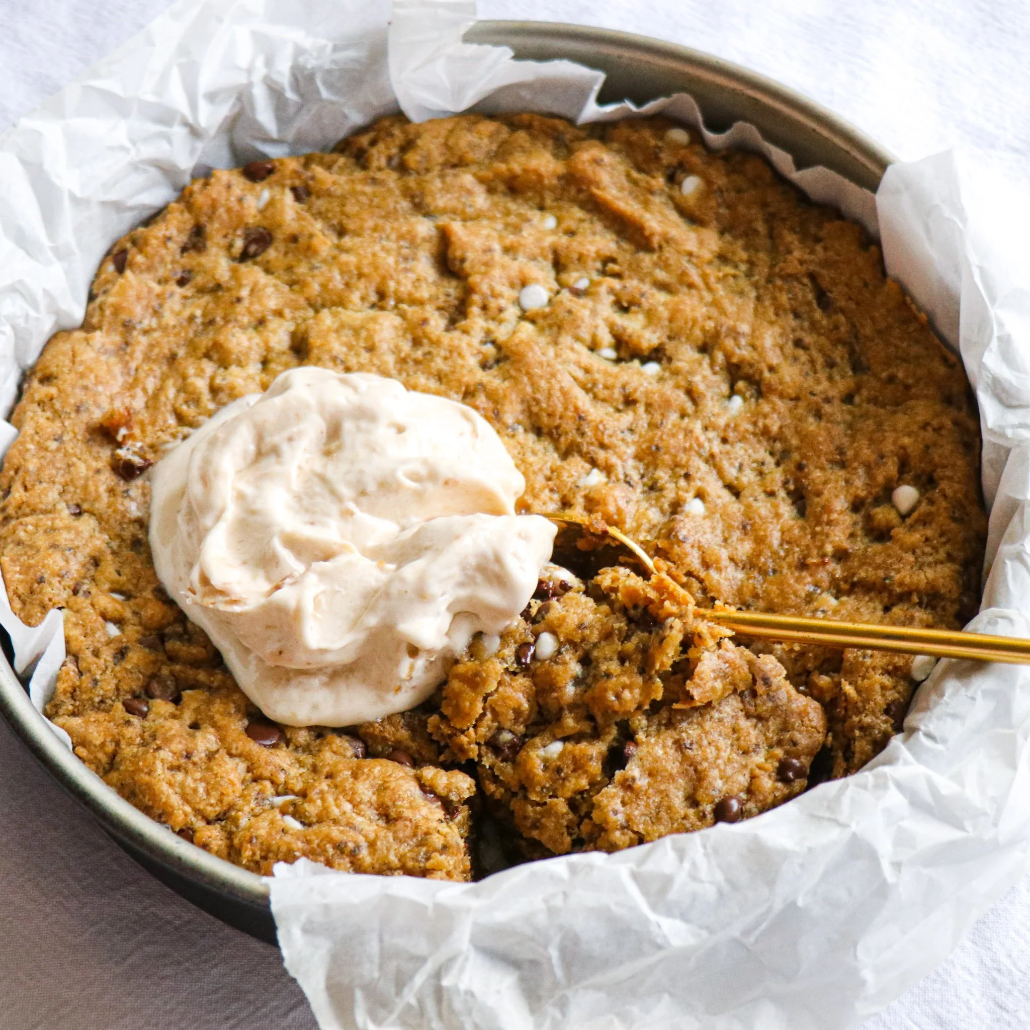 Giant Soft Chocolate Chip Cookie - Gluten Free, Top 8 Allergy Free, Vegan
